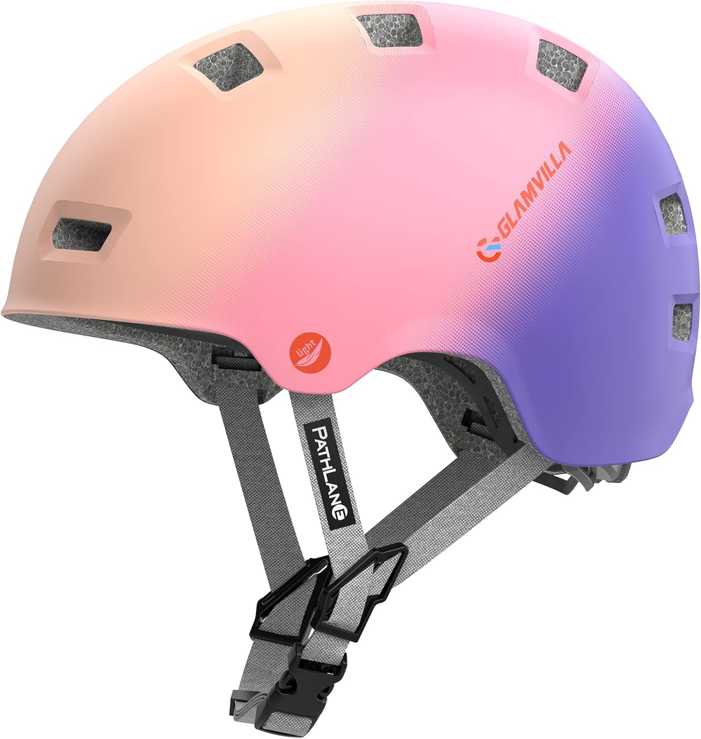 GLAMVILLA Ultralight Adjustable Multi‑Sport Helmet for Kids & Adults